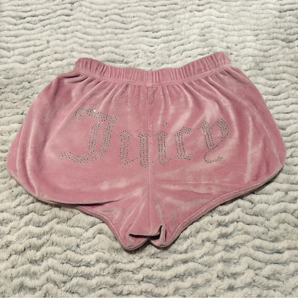 Juicy Couture Blush Velour Sleep Shorts